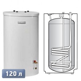 Напольный водонагреватель косвенного нагрева Bosch WST 120-5O 8718543216