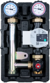 Насосная группа Afriso PrimoTherm K 180-2 DN25 со смесительным клапаном и насосом Wilo 77840