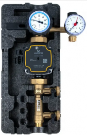 Насосная группа для солнечных систем Afriso PrimoSol 130-1 G ¾'' с циркуляционным насосом Grundfos UPM3 Solar 77886