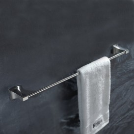 Настінний тримач для рушників Kraus Fortis латунь сатин KEA-13337BN