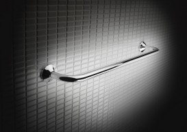 Настінний тримач для рушників Roca Hotels 60 см хром A815422001