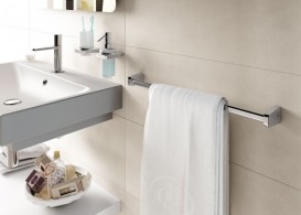 Настінний тримач для рушників Sonia S6 латунь хром 160945