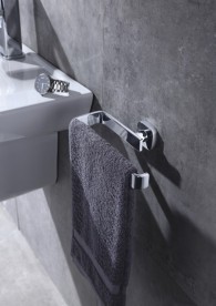 Настенный держатель для полотенец Volle Teo хром 15-88-340