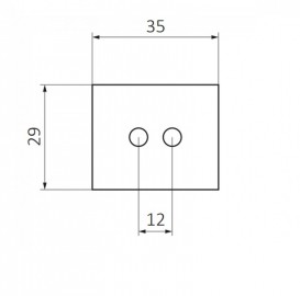Настінний тримач GRB хром 050059