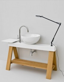 Настільна лампа ArtCeram One Shot Il Cavalletto Flos Kelvin led OSA002