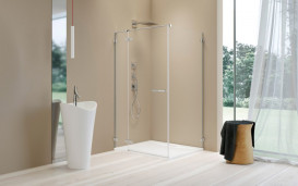 Неподвижный элемент душевой двери Radaway Arta KDJ II 52.7х200 см левый хром плюс/прозрачное стекло 1386046-03-01L