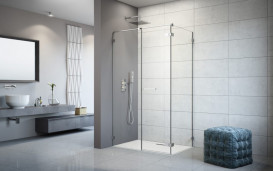 Неподвижный элемент душевой двери Radaway Arta KDS II 31.5х200 см хром плюс/прозрачное стекло 1386101-03-01