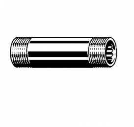 Ниппель удлиненный Viega 1523 R1 78 мм латунь 104610