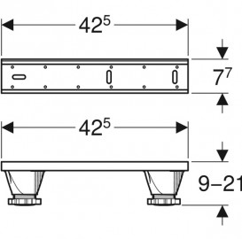 Ніжки для акрилових ванн Geberit 554.910.00.1