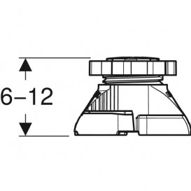 Ножки для душевого поддона из искусственного камня Geberit длиной до 140 см 554.952.00.1