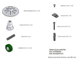 Ніжки для душового піддону Roca Flat A27M052000