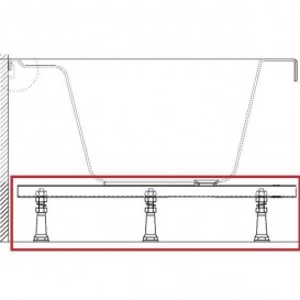 Ножки для акриловых ванн Ravak Gentiana/New Day CY65000000