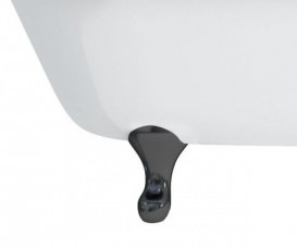 Ножки для ванны Burlington Classical 4 шт черный E10 BLA