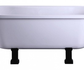 Ножки для ванны Burlington Period 4 шт черный E9 BLA