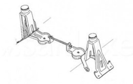 Ножки для ванны Kaldewei 5030 сталь 581470000000