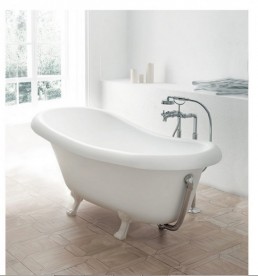 Ножки для ванны Marmorin Fama декоративные литой камень белый 566 016 01