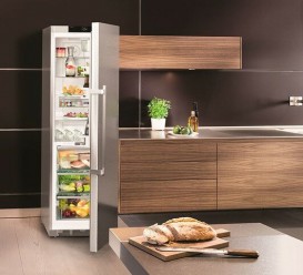 Однокамерный холодильник Liebherr KBies 4370 Premium BioFresh нержавеющая сталь SmartSteel/легированная сталь SmartSteel KBies 4370-21 001