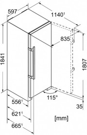 Однокамерный холодильник Liebherr SK 4260 Comfort сталь белый SK 4260