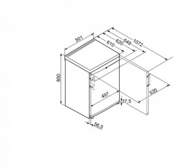 Однокамерный холодильник Liebherr Tsl 1414 Comfort сталь серебристый Tsl 1414-22 088
