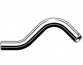 Одноплоскостной обводной элемент Viega Prestabo 1109.3 d18 нелегированная сталь 601249