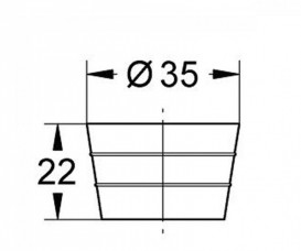 Ограничитель потока для смывного бачка Grohe GD 2 пластик 42300000