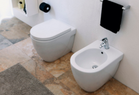 Биде напольное Olympia коллекция Nicole х55х37х42 с переливом 05NI