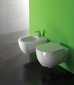 Биде подвесное Olympia коллекция Nicole 55х37х42 с переливом 17NI