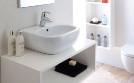 Раковина для ванної підвісна Olympia колекція Nicole біла 29NI