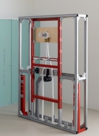 Опора для окремо стоячих перегородки TECE Teceprofil нержавіюча сталь 9030017