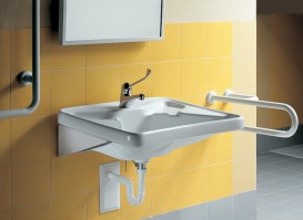 Опорний поручень для ванної Hatria Autonomy 60 см білий Y0DE