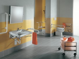 Опорний поручень для ванної Hatria Autonomy 83 см білий Y0DH