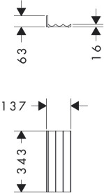 Органайзер Hansgrohe IntraStoris 340 для тумби Xelu 480/475 та 480-530/470 натуральний дуб 54149230