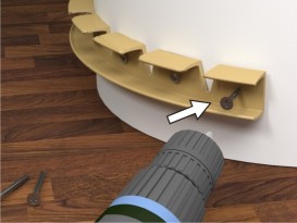 Основание гибкого профиля Salag Flex Board черный FBA000