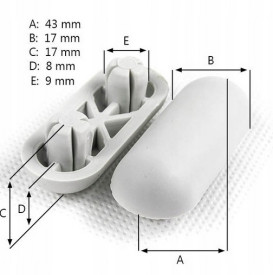 Відбійники-буфери для сидіння Roca Gap A801482B0U