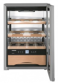 Окремостояча винна шафа Liebherr WKes 653 GrandCru тонований склопакет/легована сталь SmartSteel нержавіюча сталь WKes 653-22 001