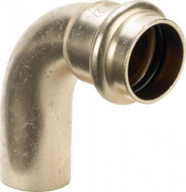 Відведення 90° Viega SeaPress 0316.1 d42 сплав CuNiFe 90/10 453664