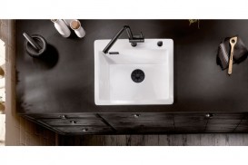 Отводная арматура Blanco InFino® с переливом черный матовый 239975