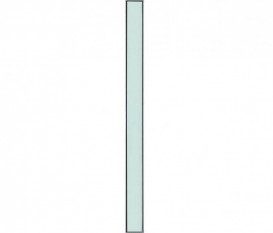 Панель для зливу TECE TECEdrainline для душового трапа пряма скляна 1000 мм зелений 601090
