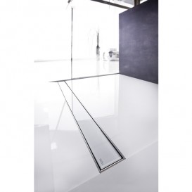 Панель для зливу TECE TECEdrainline для душового трапа пряма скляна 1000 мм зелений 601090