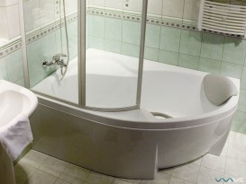 Панель для угловой ванны левая Ravak A Rosa II 160 L фронтальная акрил CZM1200A00