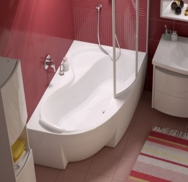 Панель для кутової ванни права Ravak A Rosa 95 150 R фронтальна акрил CZ56100A00