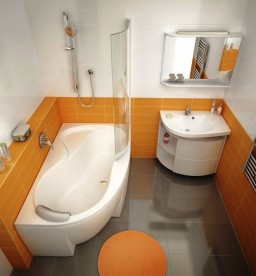 Панель для угловой ванны правая Ravak A Rosa 95 160 R фронтальная акрил CZ58100A00