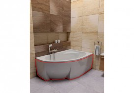 Панель для кутової ванни Ravak Asymmetric II 150 R права фронтальна акрил CZB4100000