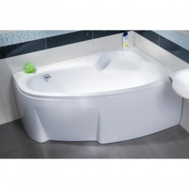 Панель для ванной Ravak Asymmetric 160 правосторонняя с креплением акрил белый CZ47100000