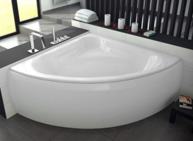 Панель для ванны Besco Mia 130 см санитарный акрил глянцевый белый OAM-130-NS