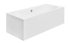 Панель для ванни Besco Quadro 180 см передня акрил глянцевий білий OAQ-180-PI