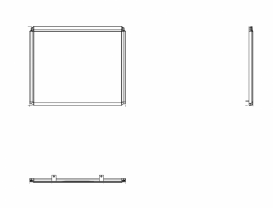 Панель для ванни Roca Linea бічна 80 см акрил білий A25T022000