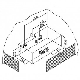 Панель Kolpa San A90/63 для ванн Betty, Elektra боковая белый 565410