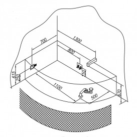 Панель Kolpa San для ванны Calando 160 LD фронтальная белый 539680