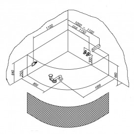 Панель Kolpa San Dolores 150 см фронтальная белый 565230